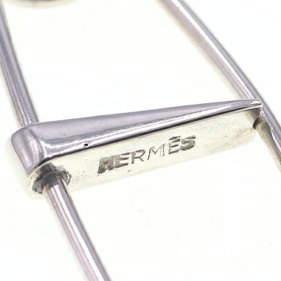 Hermes Pin Brooch SV Sterling Silver 925 Ladies HERMES - Picture 4 of 6